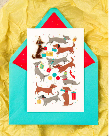 Hallmark Card Birthday dogs