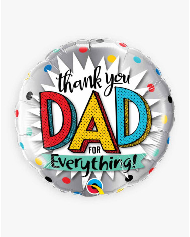 Foil Balloon DAD - Agapics