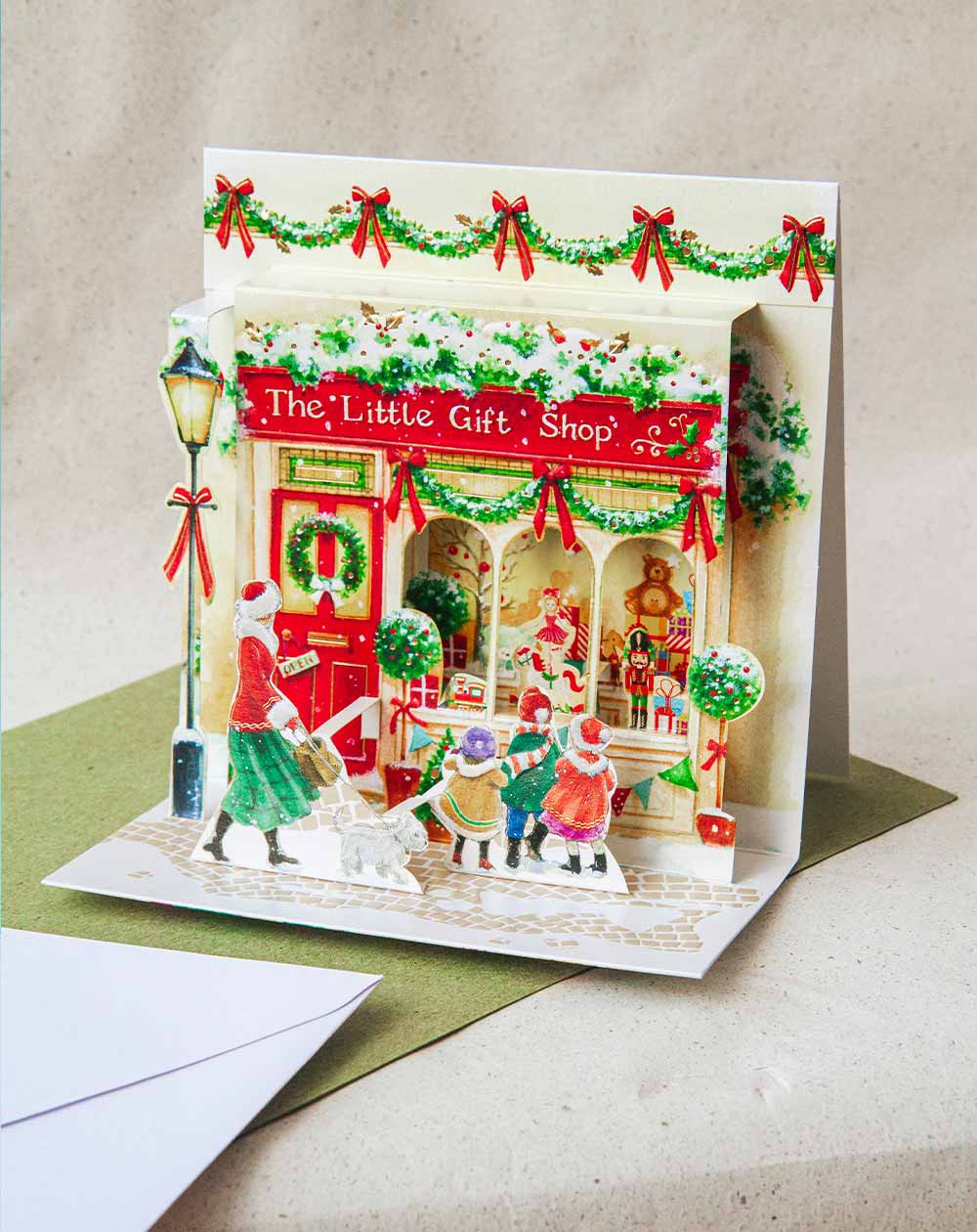 Big 3D Christmas Card The Little Gift Shop - Send cards - Agapics