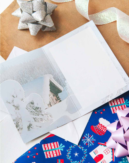 Christmas Card Snowy land - Send postcards - Agapics