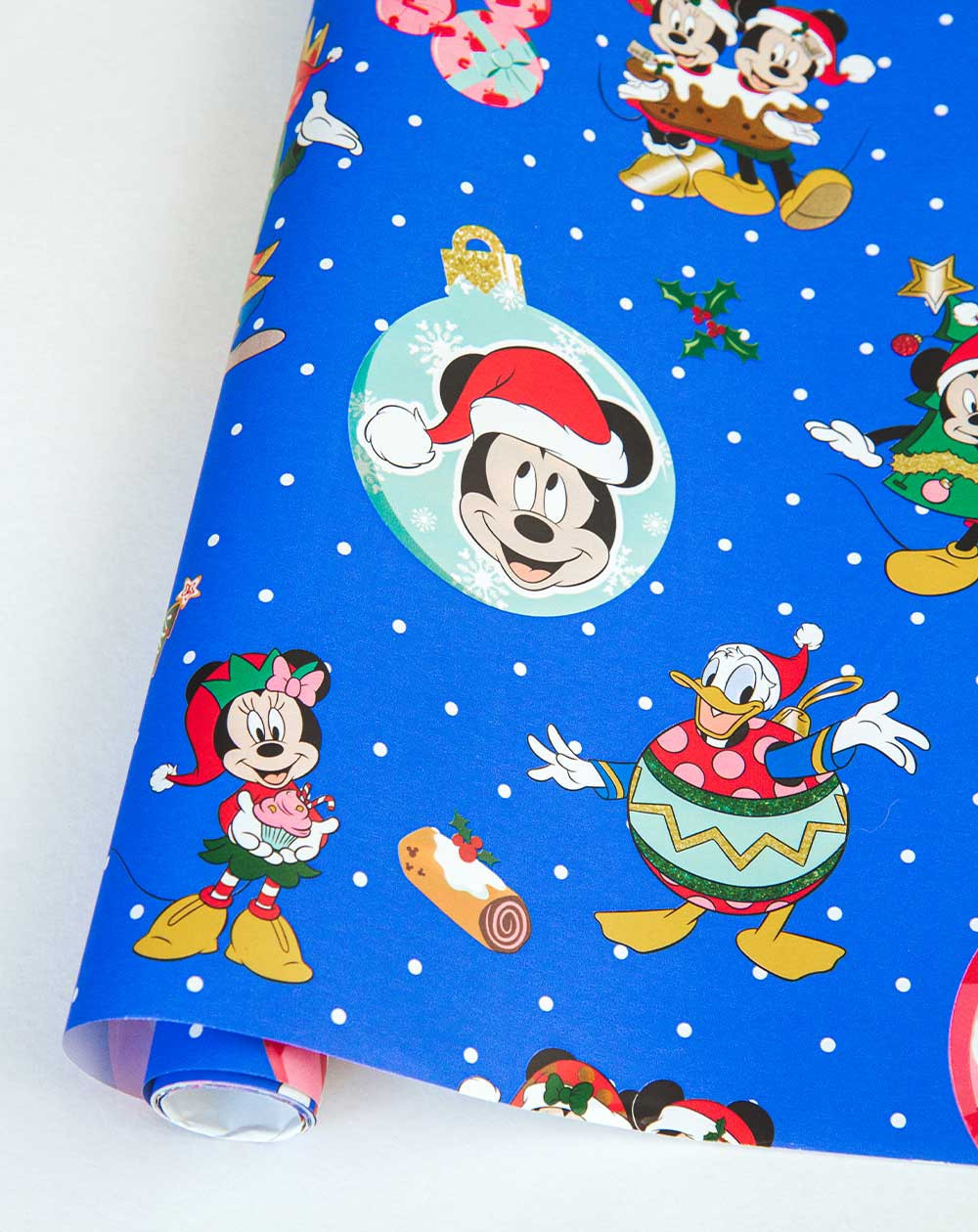 Wrapping Paper Disney characters 2m blue - Holiday wrapping - Agapics