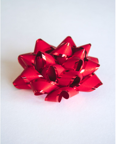 Big Rosette Red - Christmas gift decorations - Agapics