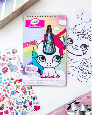 Crayola Creations Unicorn Sketch Set - Kids handcraft - Agapics