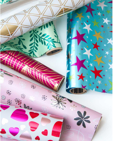Cello Wrapping paper Stars 1,5m
