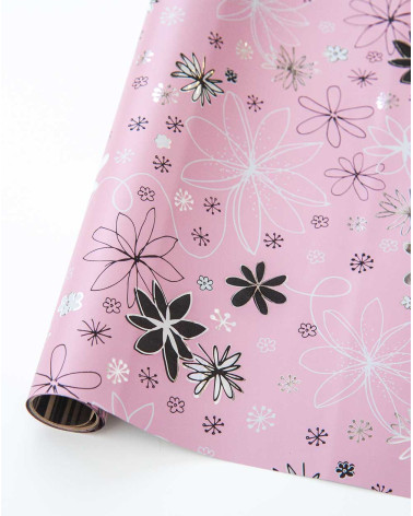 Wrapping paper Flowers 1,5m - Gift wrapping - Agapics