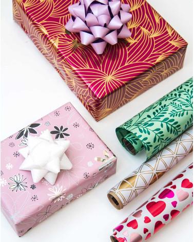 Wrapping paper Flowers 1,5m