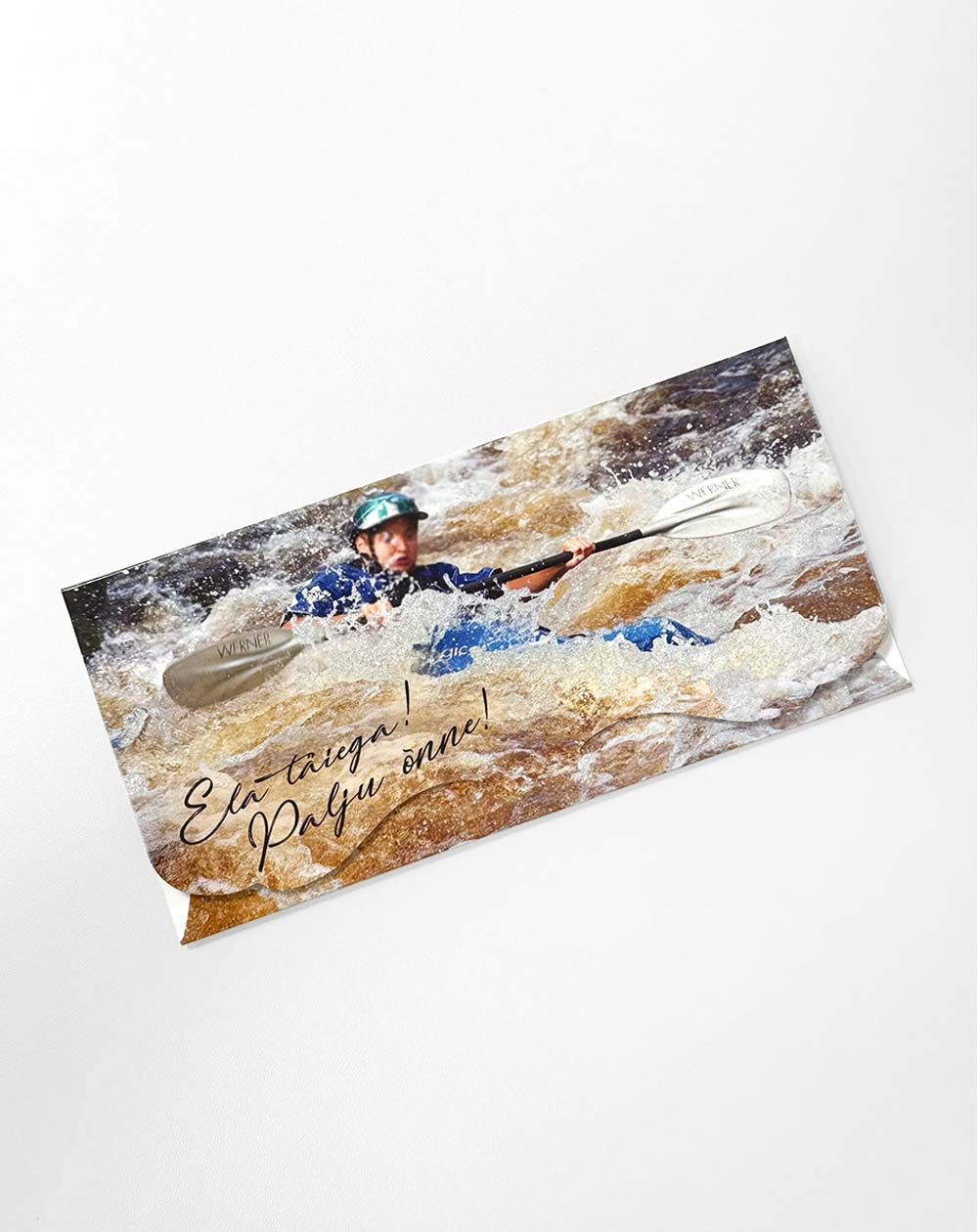 Pocket Card Kayaker - Greeting card - Agapics