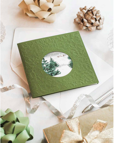 Christmas Card Snowy Land - Agapics