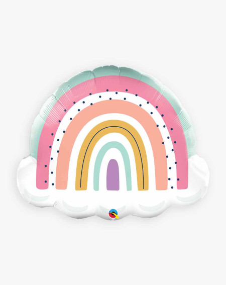 Big Foil Balloon Boho Rainbow - Agapics