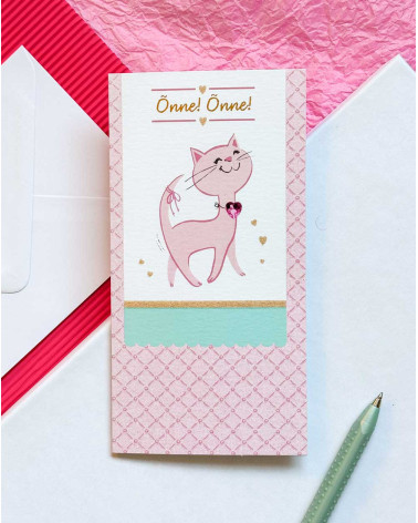 Pocket Card Happy Cat