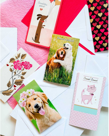 Avanti Pocket Card Happy Dogs