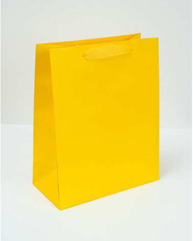 Large Gift Bag L Yellow