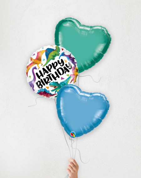 Balloon Bouquet Birthday Dinosaurs