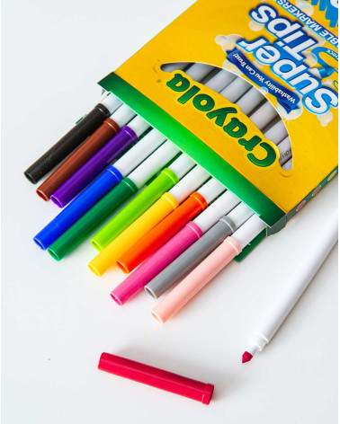 Crayola Pestavad markerid 12tk