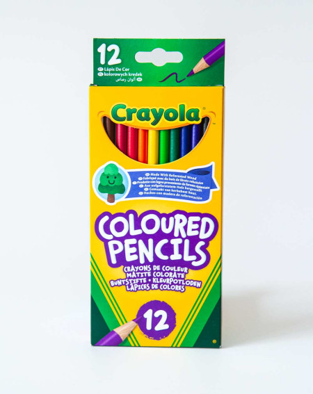 Coloured Pencils 12pc - Crayola kunstitarbed - Agapics