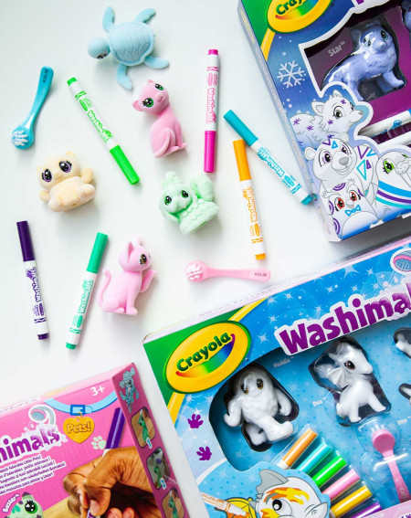 Crayola Washimals Arctic Pets set - Presents for kids - Agapics