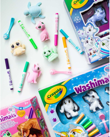 Crayola Washimals Arctic Pets set - Presents for kids - Agapics