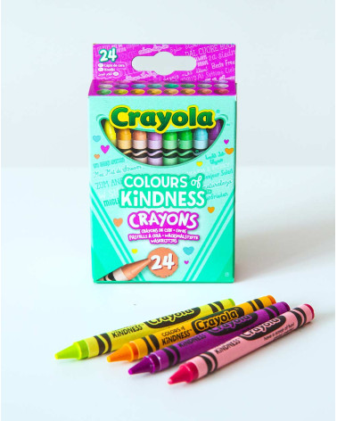 Crayola Rasvakriidid lahked värvid 24tk - Koolitooted - Agapics