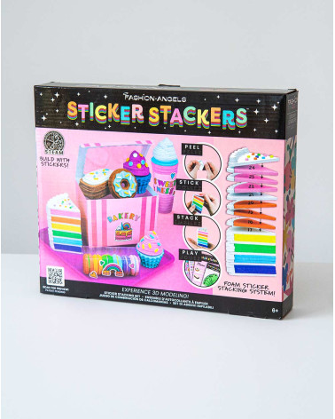 Crayola Sticker Stackers Bakery Sweets - Handcraft kits for kids - Agapics