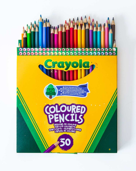 Crayola Värvipliiatsid 50tk - Koolitarbed lastele - Agapics