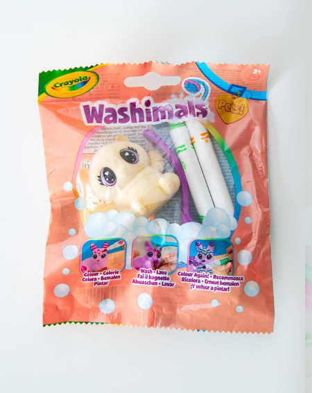 Crayola Washimals pastelne loomake kollane - Sünnipäevaks kink - Agapics