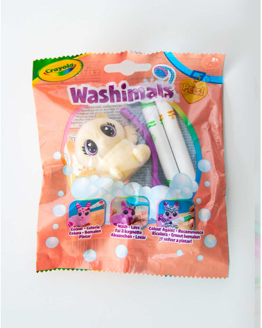 Crayola Washimals Pastel Pet yellow - Birthday present - Agapics