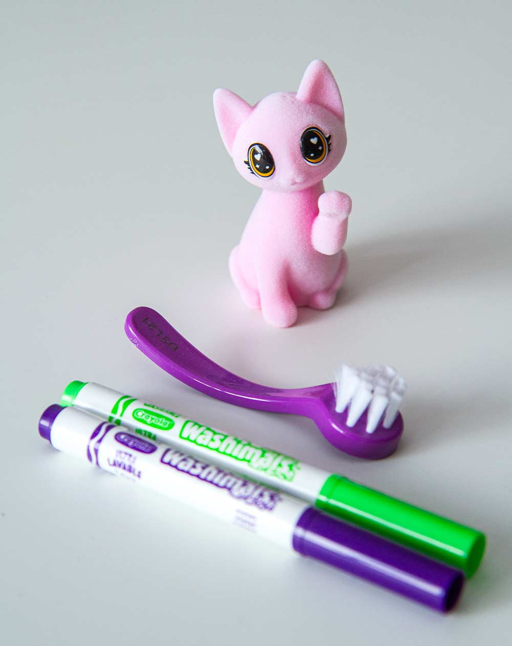 Crayola Washimals Pastel Pet pink kitten - Birthday gift - Agapics