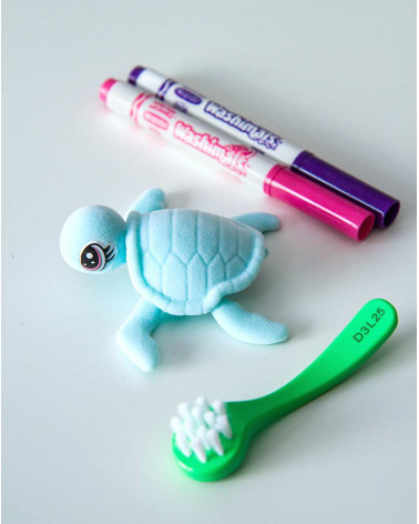 Crayola Washimals pastelne loomake sinine kilpkonn - Lastekingid - Agapics