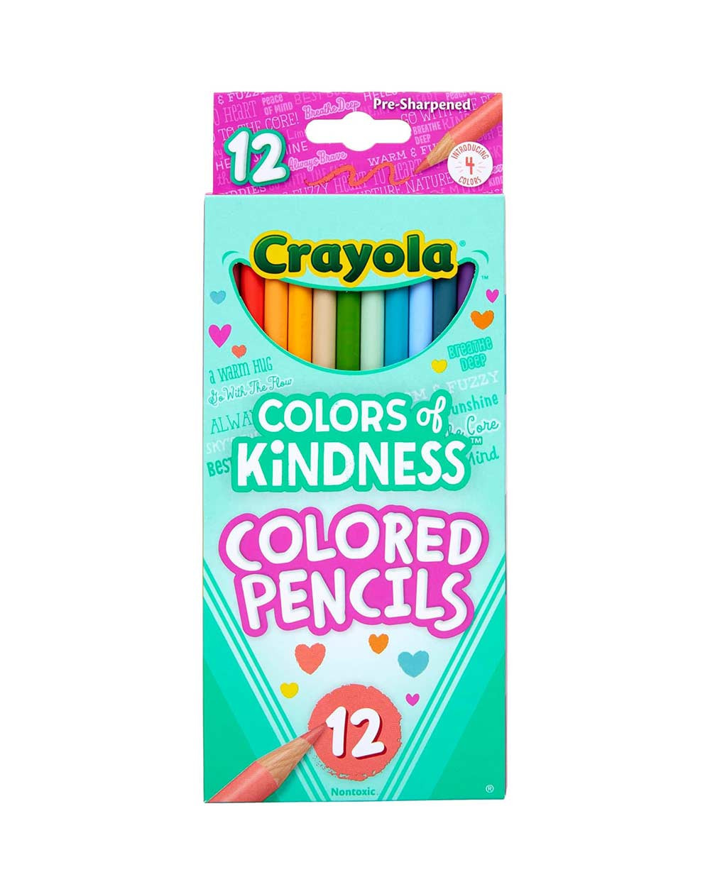 Crayola Värvipliiatsid 12tk lahked värvid - Tagasi kooli tarvikud - Agapics