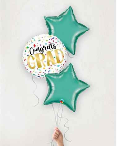 Balloon Bouquet Congrats Grad! - School end gifts - Agapics