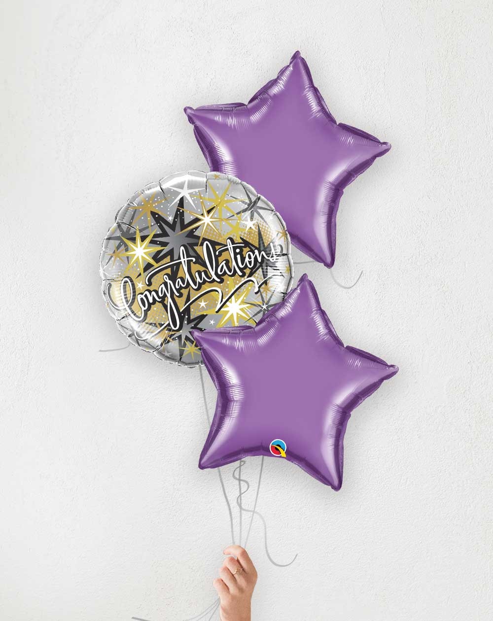 Balloon Bouquet Congratulations! - Order balloons with courier - Agapics