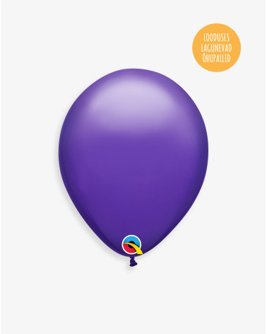 Latex Balloon Dark Purple
