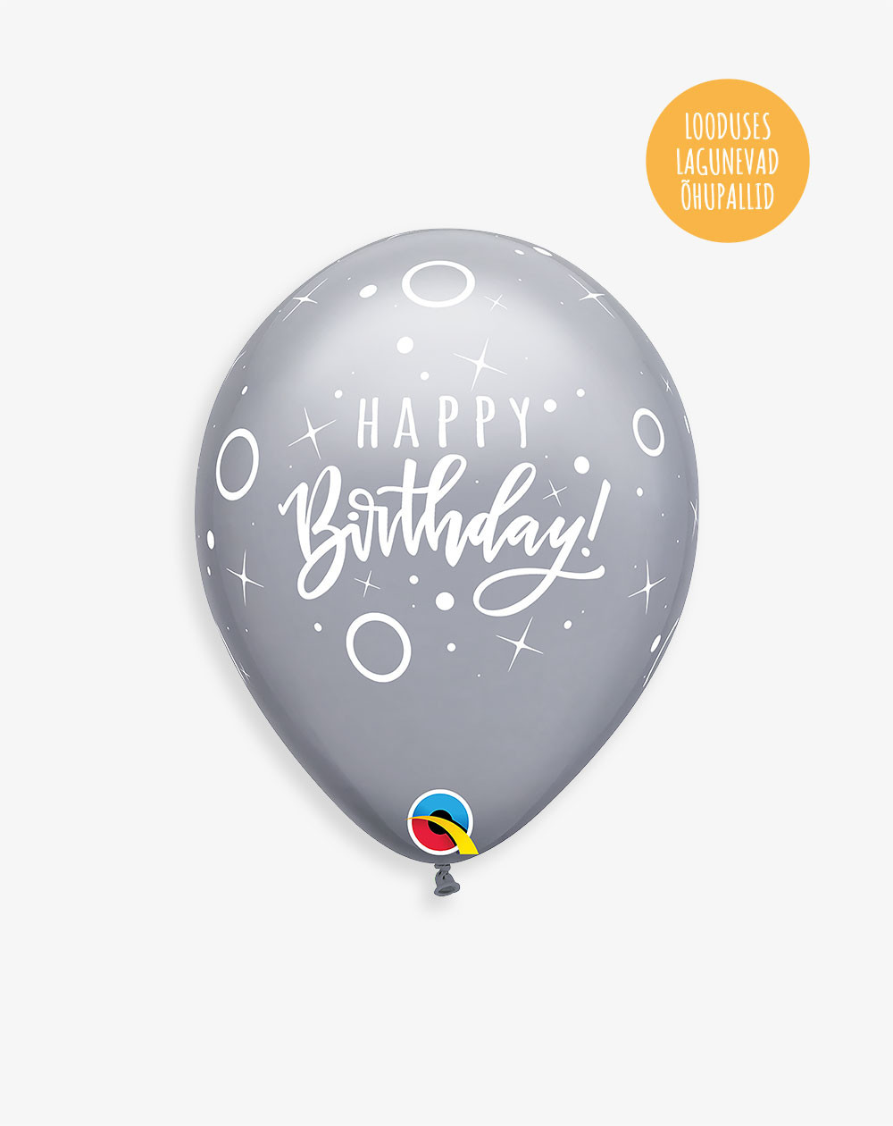 Latex Balloon HB grey