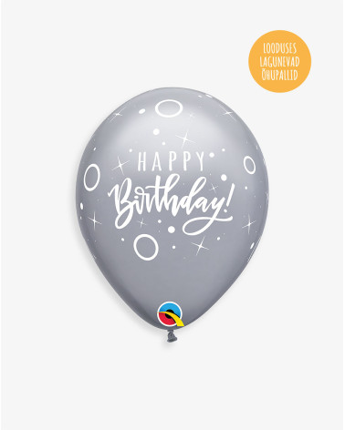 Latex Balloon HB grey