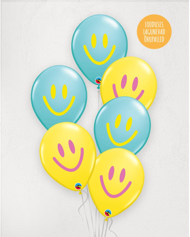 Big M Balloons Smiling