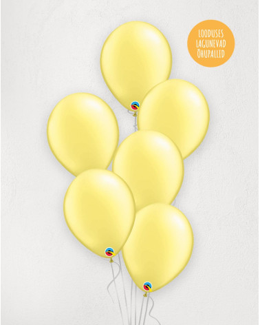 Big M Balloon Lemon yellow
