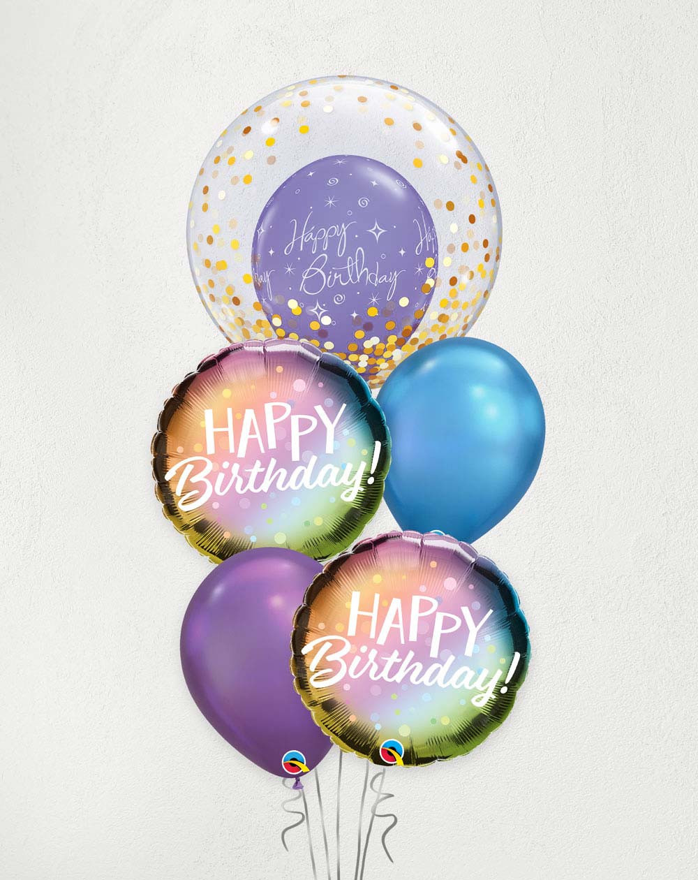 Big Helium Balloons Stylish Birthday - Agapics