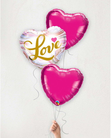 Balloon Bouquet Pink Love