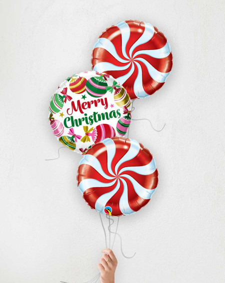 Balloon Bouquet Merry Christmas candy