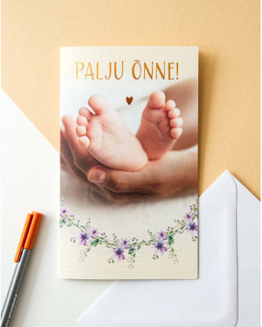 Hallmark Card Baby Feet