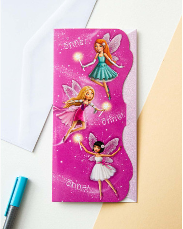 Hallmark Pocket Card Three Fairies