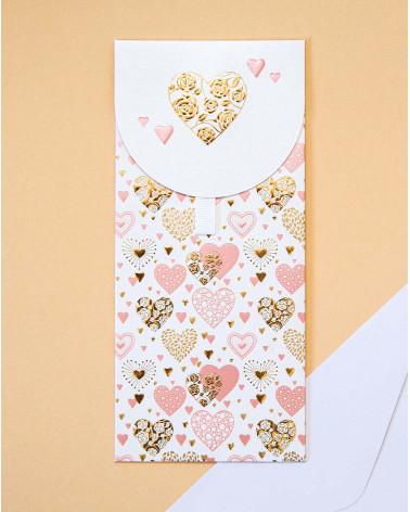 Pocket Card Hearts