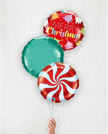 Balloon Bouquet Merry Christmas candy