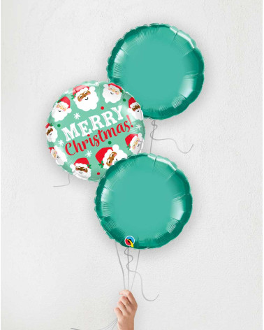 Balloon Bouquet HO-HO-HO green