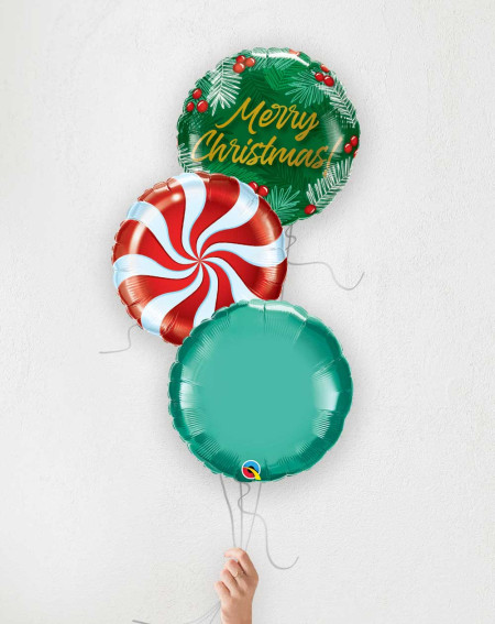 Balloon Bouquet Merry Christmas