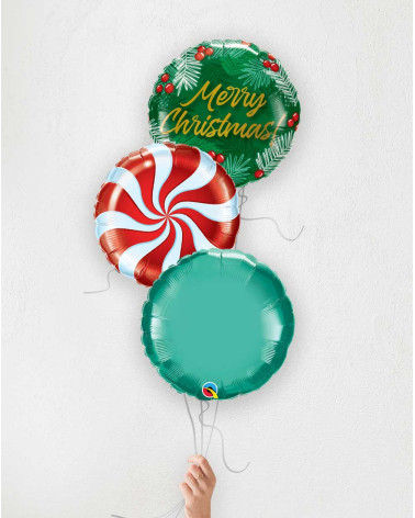 Balloon Bouquet Merry Christmas