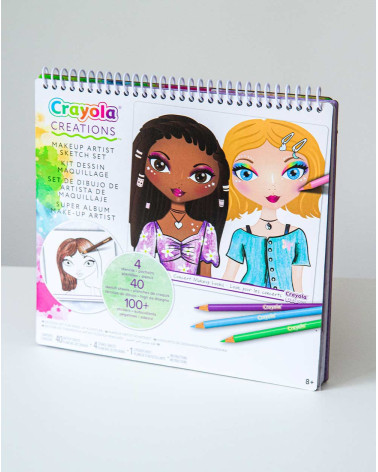 Crayola Creations Make-up Sketch Portfolio - Agapics