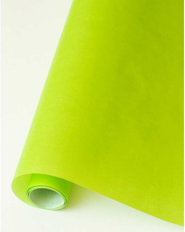 Book Cover wrapping Paper Lime - School supplies - Agapics