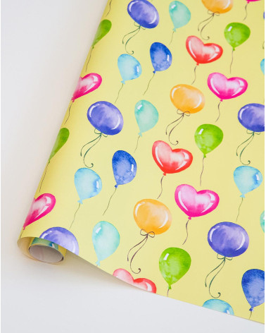 Wrapping paper Balloons