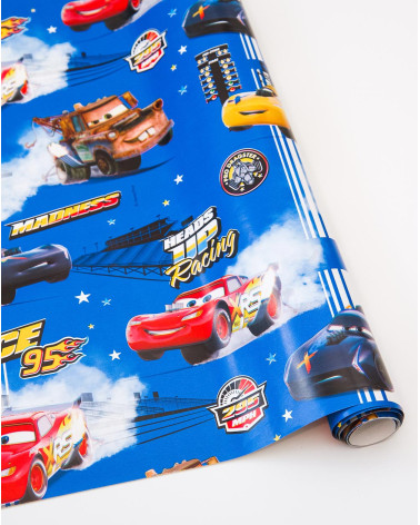 Wrapping paper Cars